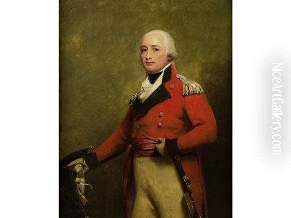 Portrait Of Major Robert Mcgregor Oil Painting by Sir Henry Raeburn