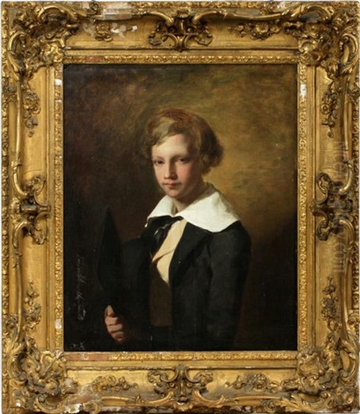 Portrait Of Lord Douglas As A Student Oil Painting by Sir Henry Raeburn