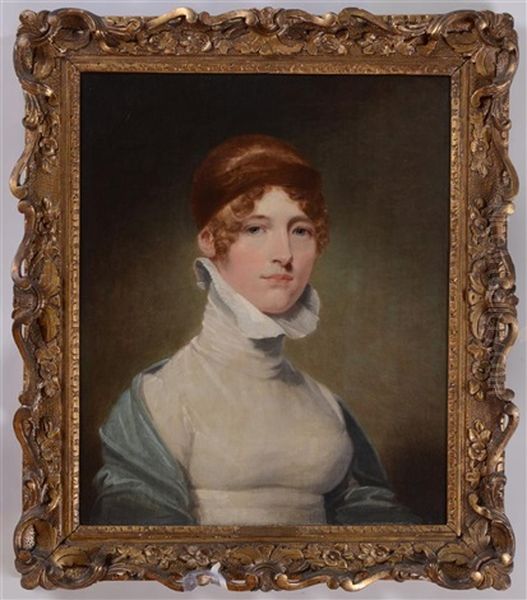 Portrait Of Mrs. Dillon Oil Painting by Sir Henry Raeburn