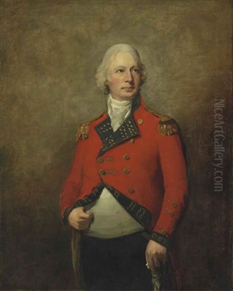 Portrait Of Lt. General Alexander Campbell, M.p., Three-quarter-length Oil Painting by Sir Henry Raeburn