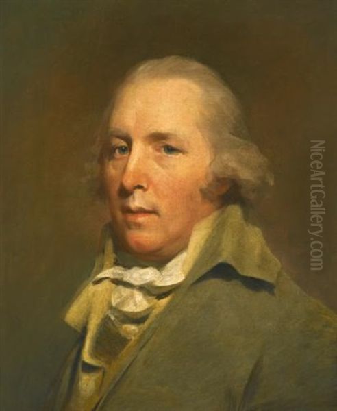 Portrait Of The Reverend John Home Oil Painting by Sir Henry Raeburn