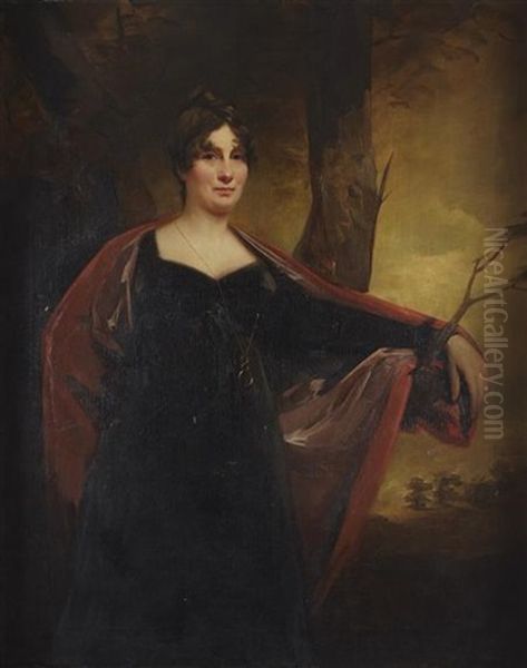 Portrait Of Elizabeth Douglas Oil Painting by Sir Henry Raeburn