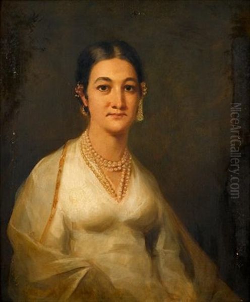 Portrait Of A Young Indian Woman Oil Painting by Sir Henry Raeburn