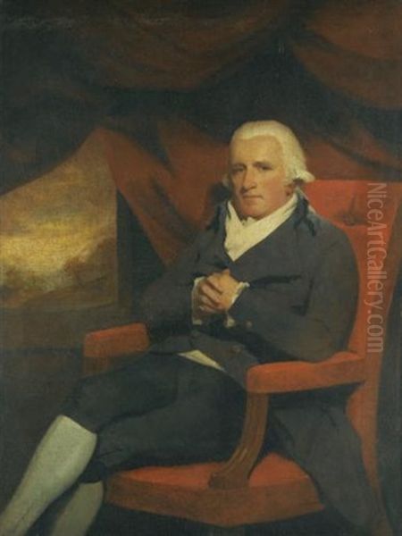 Portrait Of Sir Walter Farquhar (1738-1819) Oil Painting by Sir Henry Raeburn