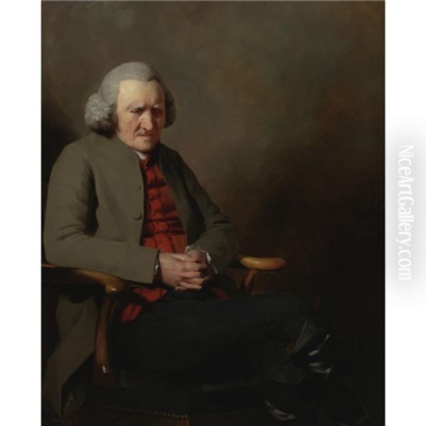 Portrait Of Mr George Abercromby Of Tullibody, Clackmannanshire Oil Painting by Sir Henry Raeburn