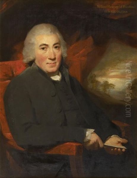 Half Length Portrait Of William Ramsay Of Barnton Oil Painting by Sir Henry Raeburn