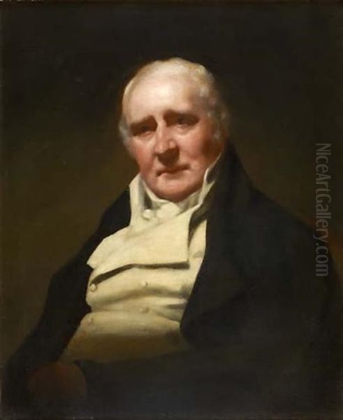 Portrait Of John Wauchope Oil Painting by Sir Henry Raeburn