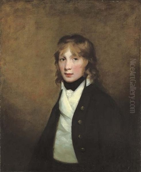 Portrait Of William Swinton As A Midshipman Oil Painting by Sir Henry Raeburn