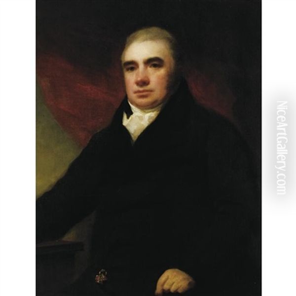 Portrait Of Henry Monteith Of Carstairs Oil Painting by Sir Henry Raeburn