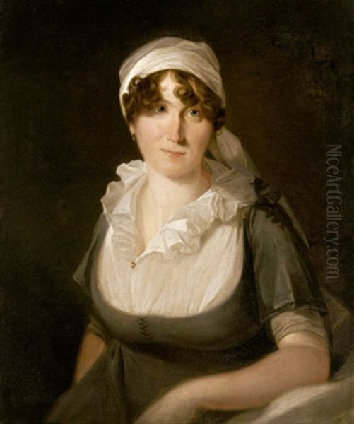 Bildnis Einer Jungen Frau Oil Painting by Sir Henry Raeburn