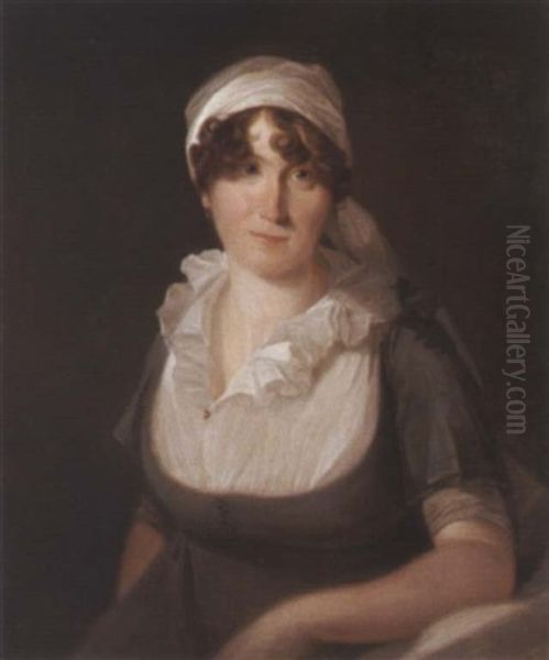 Bildnis Einer Jungen Frau Oil Painting by Sir Henry Raeburn