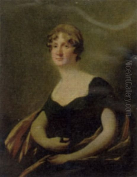 Portrait Of Eleanor Burrell Oil Painting by Sir Henry Raeburn