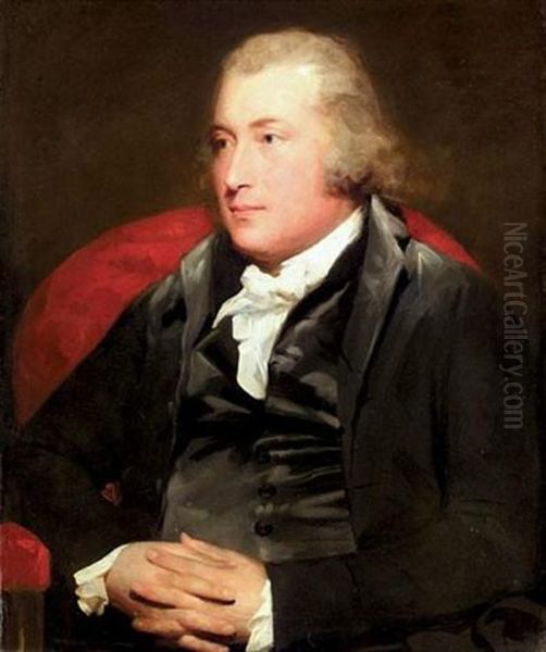 Portrait Of Dr. Colin Lauder Of Fountainhall Oil Painting by Sir Henry Raeburn