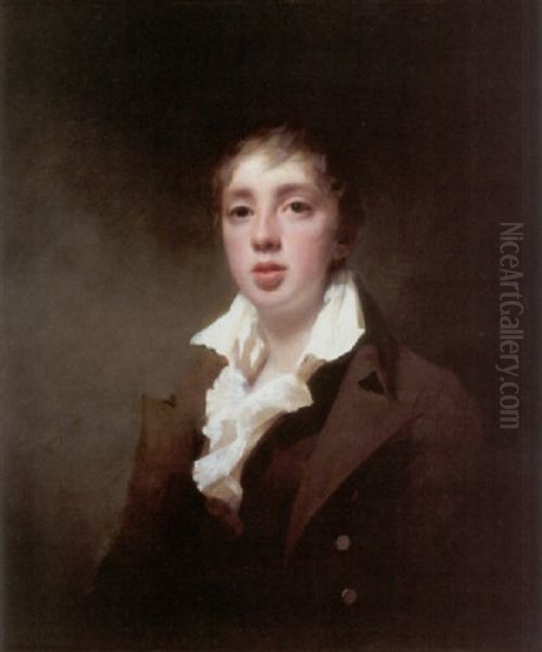 Portrait Of Master George John Fraser Of Reelig Oil Painting by Sir Henry Raeburn