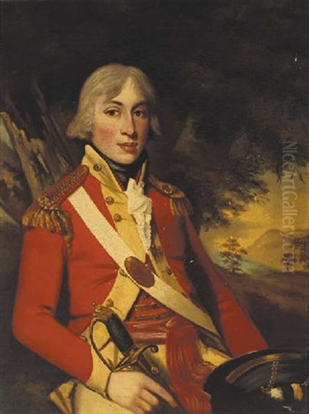 Portrait Of Major-general Alexander Murray Macgregor Oil Painting by Sir Henry Raeburn