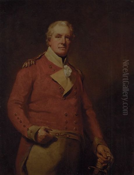 Portrait Of Lieutenant-general Alexander Mackenzie Fraser Of Inverallochy, M.p. In Uniform Oil Painting by Sir Henry Raeburn