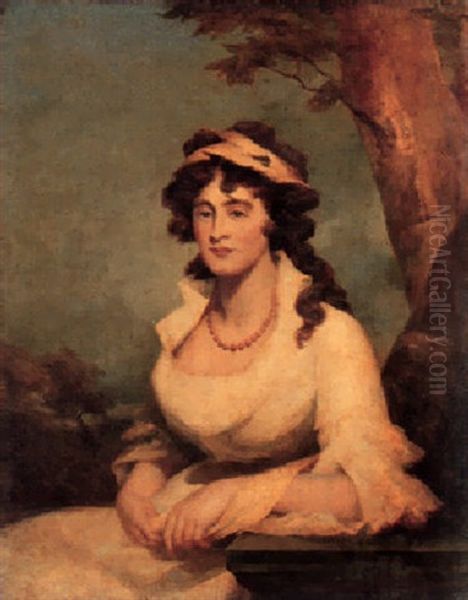 Portrat Miss Jane Hodgson Oil Painting by Sir Henry Raeburn