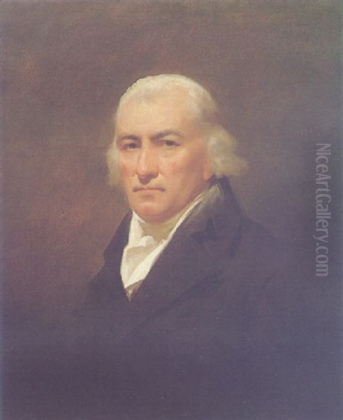 Portrait Of James Edgar Of Auchingramont Oil Painting by Sir Henry Raeburn