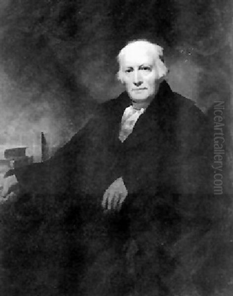 Dr. Hunter Calderwood Oil Painting by Sir Henry Raeburn