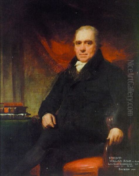 Portrait Of The Rt. Hon. William Adam Of Blair, Lord Chief Commissioner Oil Painting by Sir Henry Raeburn