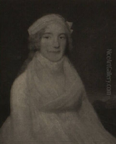 Portrait Of Mrs. James Richardson, Wife Of 12th Baronet Of Pitfour by Sir Henry Raeburn