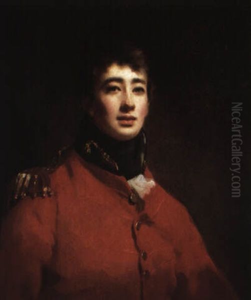 Portrait Of Colonel John Pasley-dirom Oil Painting by Sir Henry Raeburn