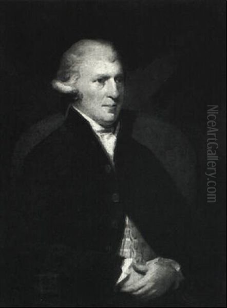 Portrait Of Sir William Pulteney, Bart. Oil Painting by Sir Henry Raeburn