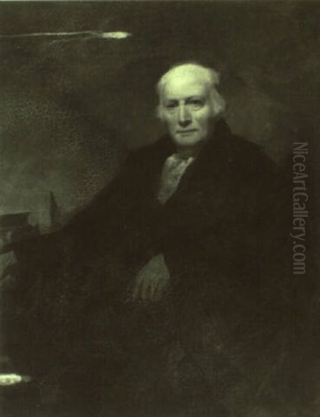 Portrait Of Dr. Hunter Calderwood Oil Painting by Sir Henry Raeburn