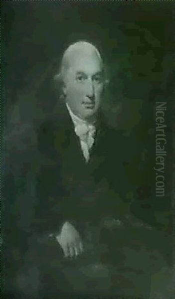 Portrait Of William Sibbald Of Gladswood Oil Painting by Sir Henry Raeburn