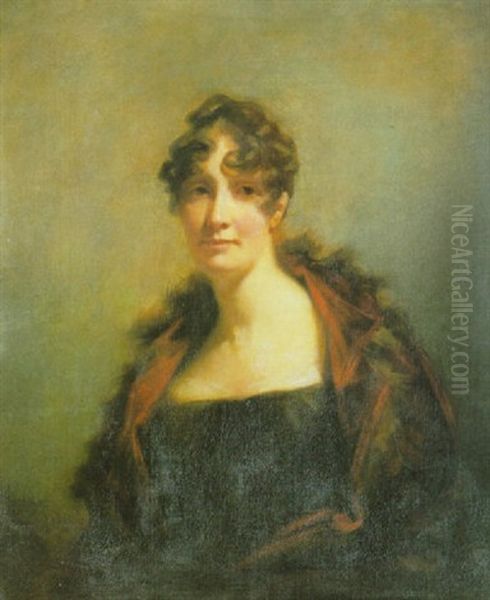 Portrait Of Lady Charlotte Hope Oil Painting by Sir Henry Raeburn