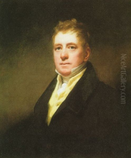 Portrait Of Sir Thomas Fordyce Oil Painting by Sir Henry Raeburn