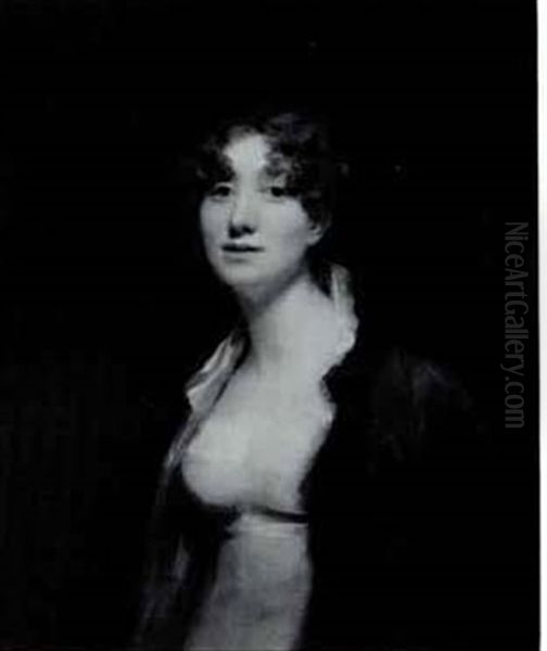 Portait Of A Young Woman Oil Painting by Sir Henry Raeburn