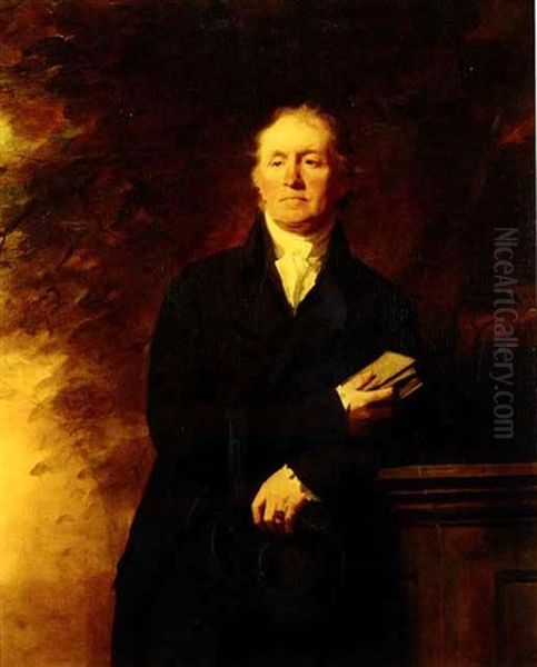 Portrait Of Dr. Alexander Lindsay Of Pinkieburn Oil Painting by Sir Henry Raeburn