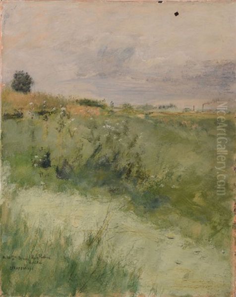 Paysage Oil Painting by Jean Francois Raffaelli