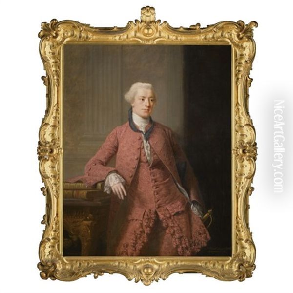 Portrait Of Sir William Guise, 5th Bt. Oil Painting by Allan Ramsay