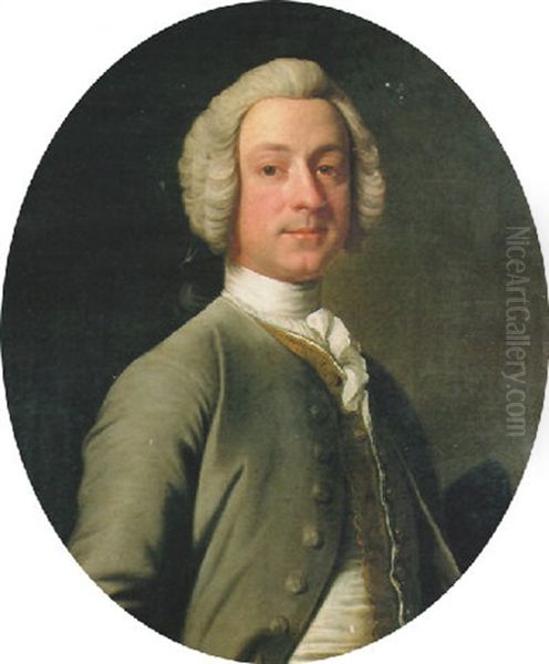 Portrait Of Francis Basset Oil Painting by Allan Ramsay