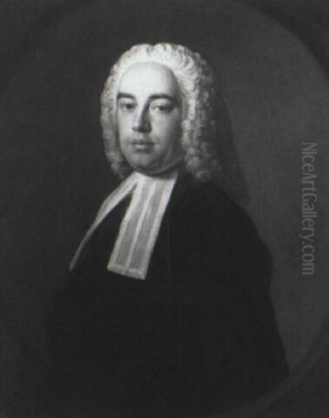 Portrait Of A Cleric Oil Painting by Allan Ramsay