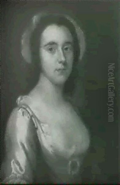 Portrait Of Lady Penelope Oil Painting by Allan Ramsay