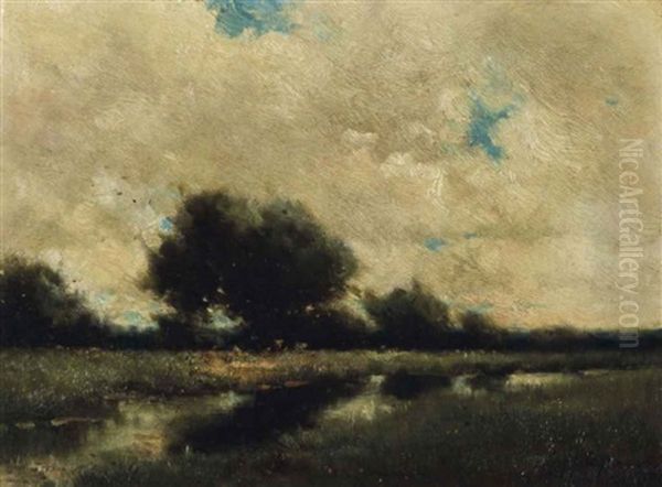 A Pastoral Landscape by Milne Ramsey