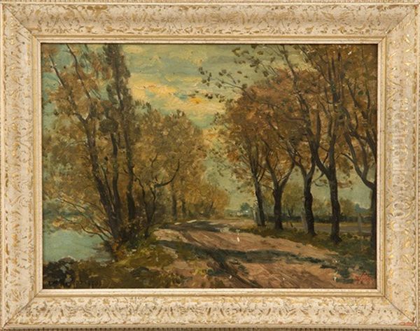 Road By The Lake Oil Painting by Henry Ward Ranger