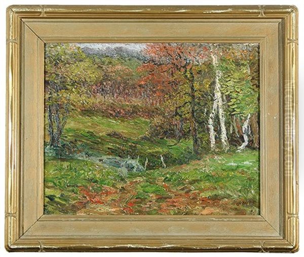 Deep In The Woods Oil Painting by Henry Ward Ranger