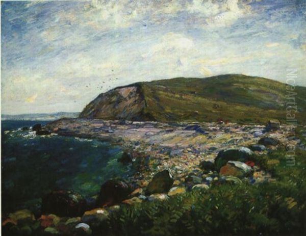 Stony Cove And Headland by Henry Ward Ranger