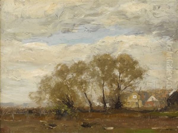 The Willows Oil Painting by Henry Ward Ranger