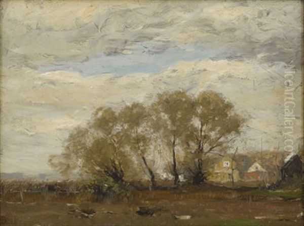 The Willows Oil Painting by Henry Ward Ranger