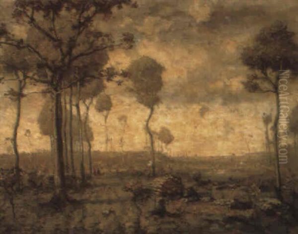 The Clearing Oil Painting by Henry Ward Ranger