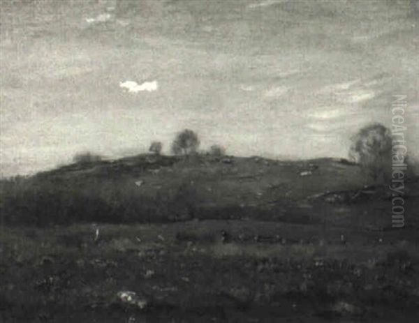 Landscape, Mystic Oil Painting by Henry Ward Ranger