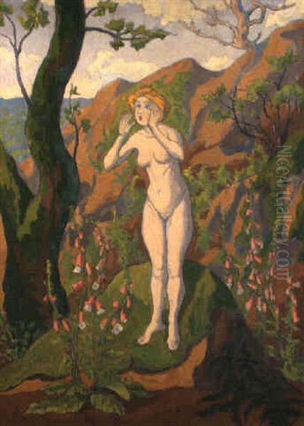 Baigneuse Oil Painting by Paul Elie Ranson