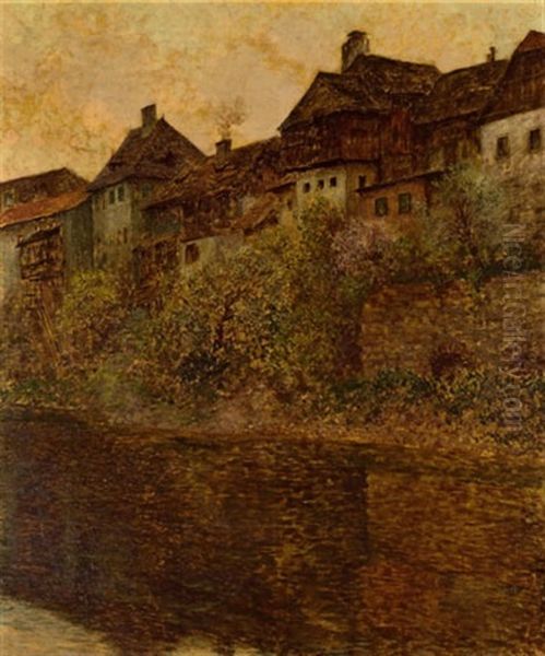 Ansicht Von Ulm Oil Painting by Hans Ranzoni the Younger