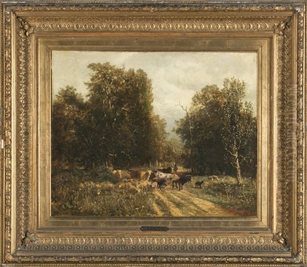 Vacas Oil Painting by Gustav Ranzoni