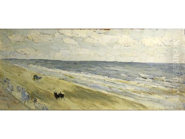 Coastal View Oil Painting by Joseph Raphael